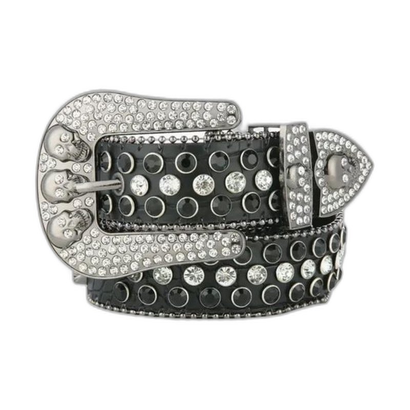 Cinturón Skull Strass