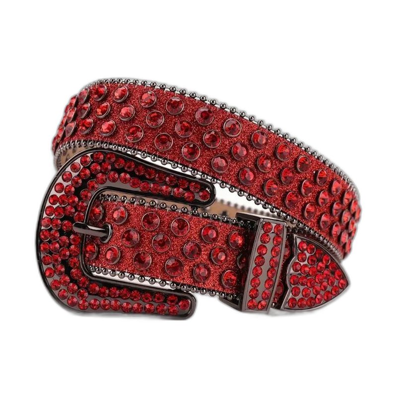 Cinturón Strass Rojo