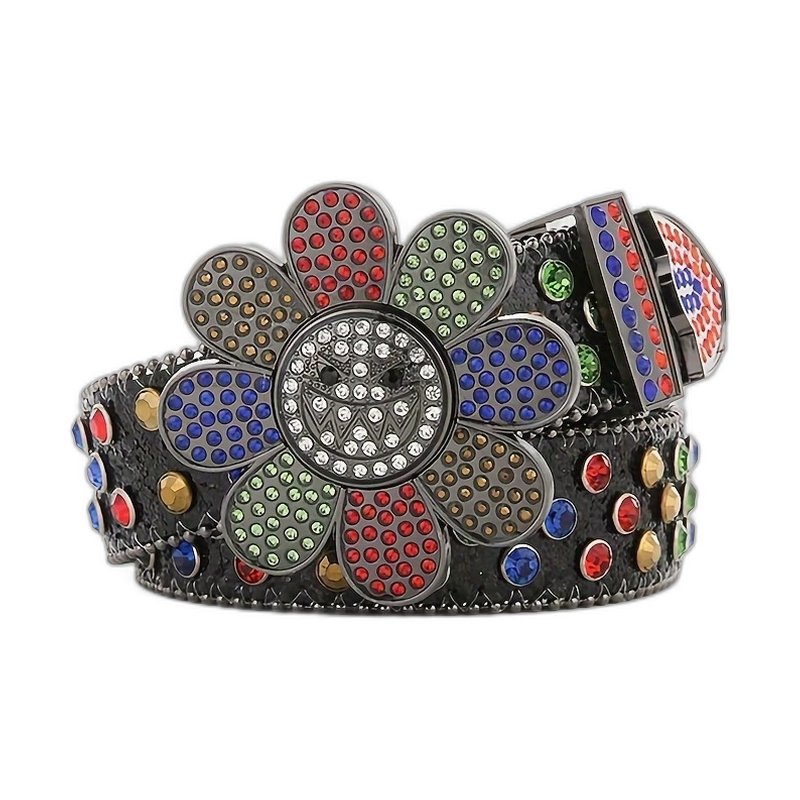 Cinturón Flor Strass