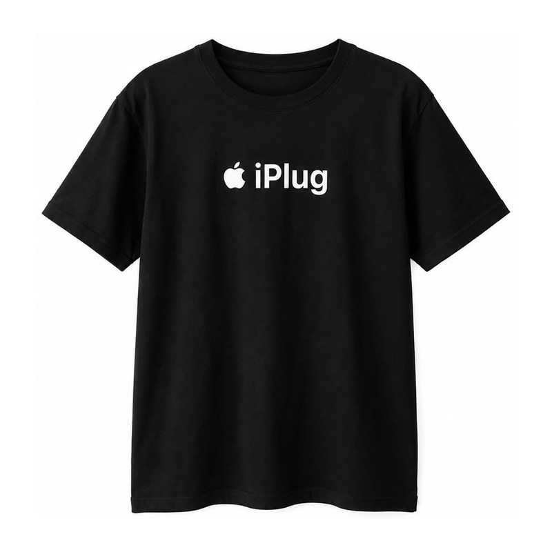 Remera iPlug (negra)